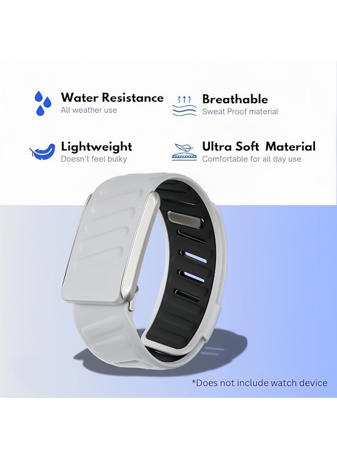 Comfortable And Durable Soft Silicone Strap Accessory For Whoop Watch MG- Perfect For Sports  - Image 2
