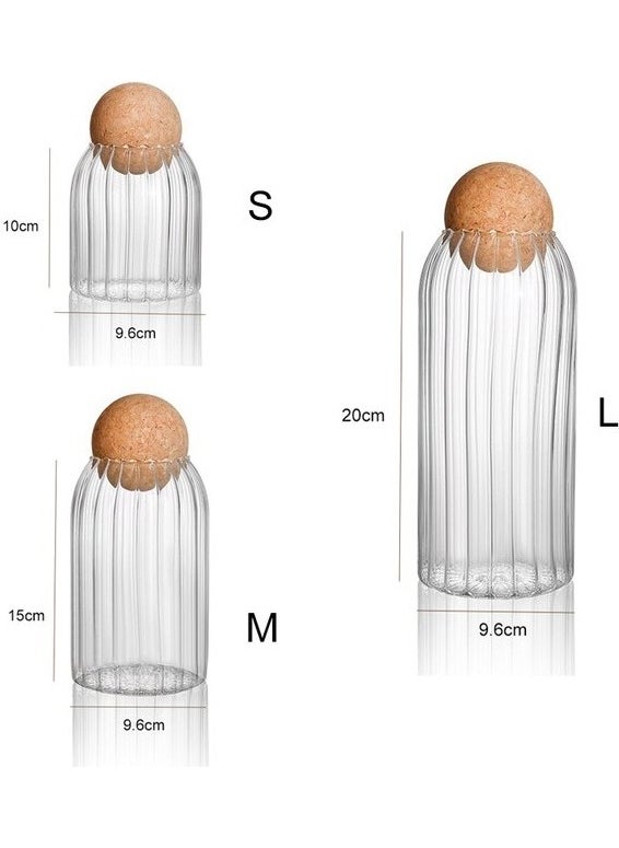 Glass Jar with Cork Top Lid Set of 3 - pzsku/Z7CDB0C2172CFE96ED536Z/45/_/1728061751/d064c62c-129a-4cb2-9b8a-74dd36b14b41