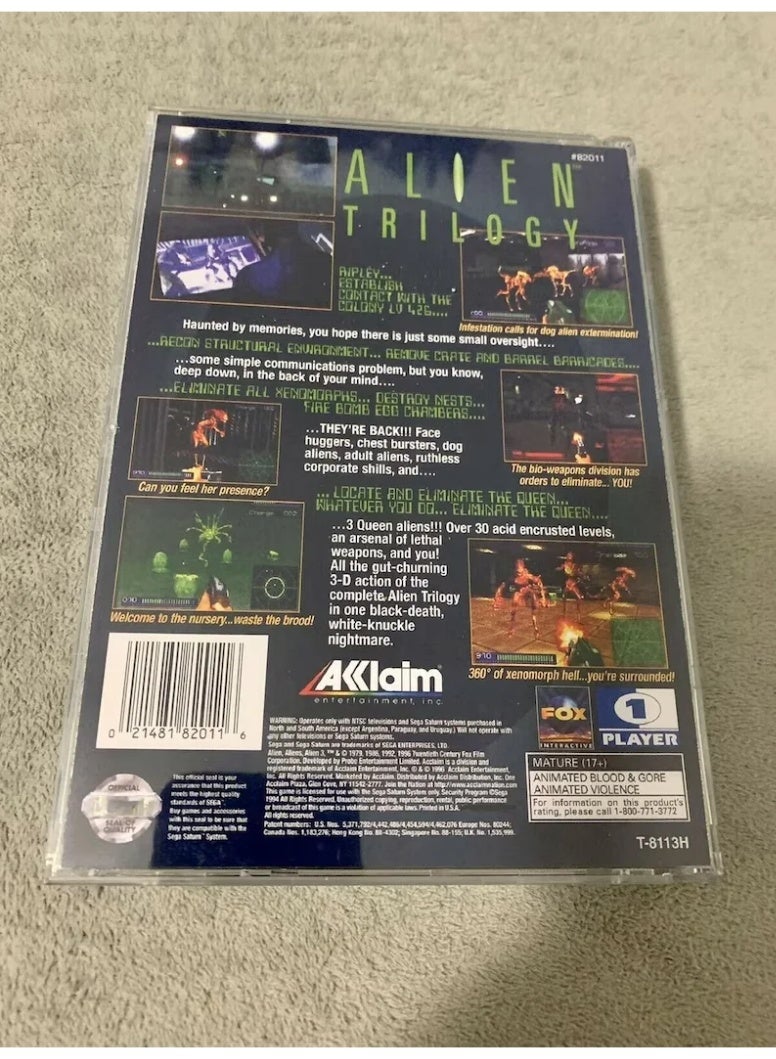General Alien console game disc box with manual and bonus disc, retro classic optical drive direct reading adaptation.  - Image 2