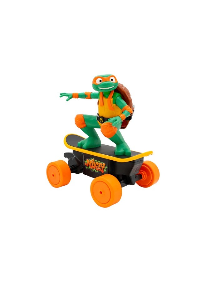 Teenage Mutant Ninja Turtles Teenage Mutant Ninja Turtles Mikey Cowabunga Skate RC - Imitates Real Skate Tricks - Toys and Gifts for Children Ages 5+  - Image 2