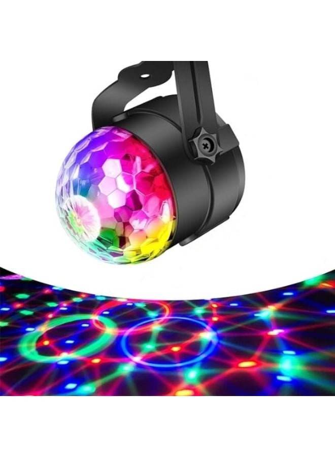 Disco Light Sound Activated Party Light Disco Ball with Remote Control for Kids Disco Parties Lighting Outdoor Indoor Strobe Lamp Stage Par Light