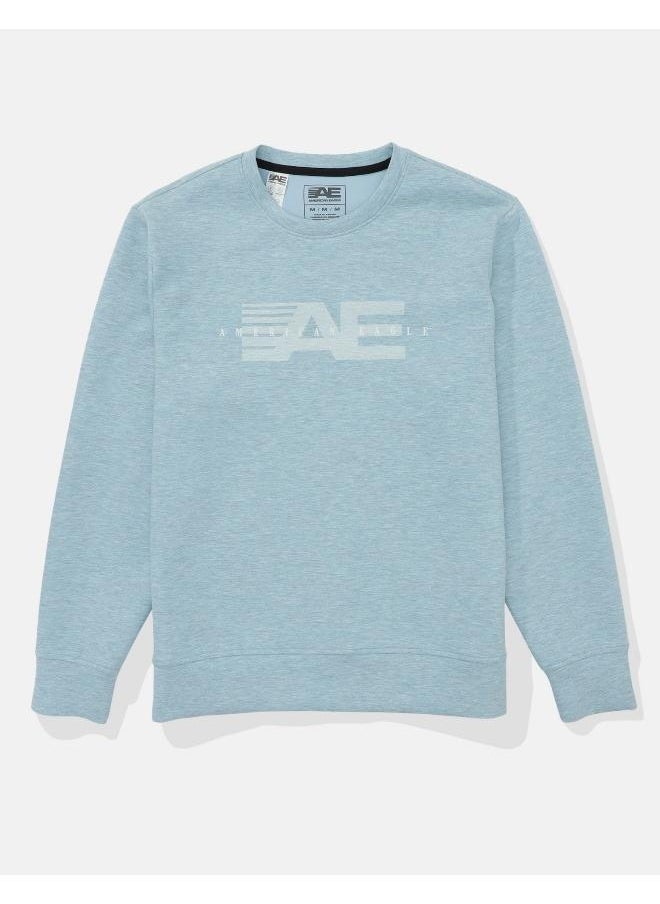 American Eagle - Logo 24/7 Crew Neck Sweatshirt - Image 1