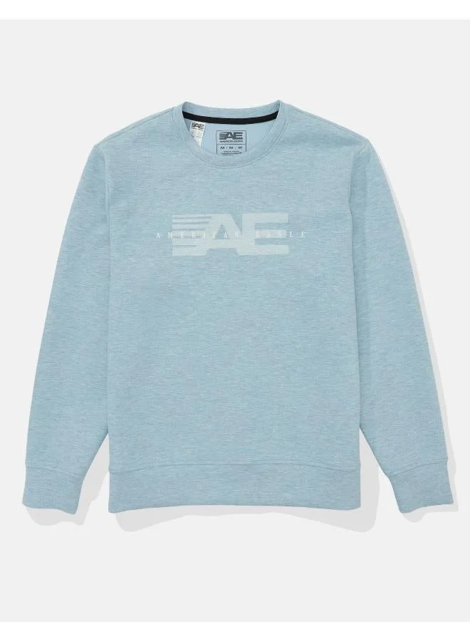 American Eagle Logo 24/7 Crew Neck Sweatshirt