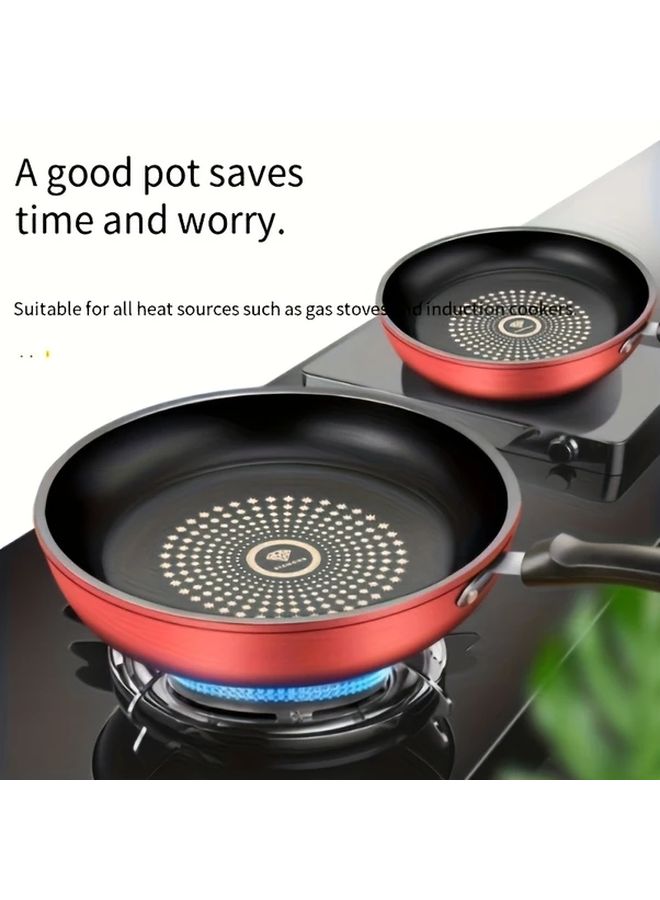 26 Inch Cast Iron Non Stick Frying Pan With Lid Dishwasher Safe Induction - Image 4