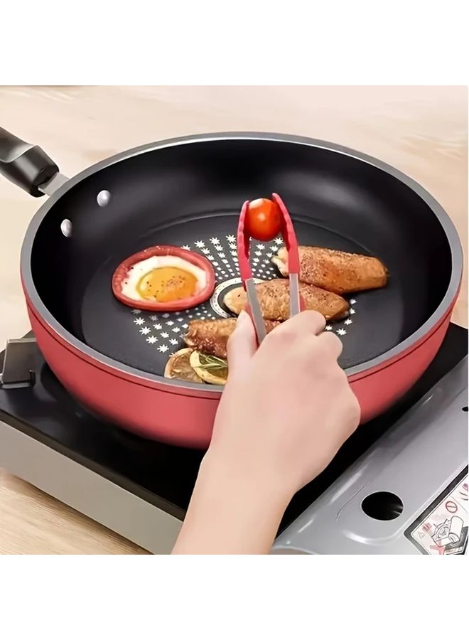 26 Inch Cast Iron Non Stick Frying Pan With Lid Dishwasher Safe Induction - Image 5