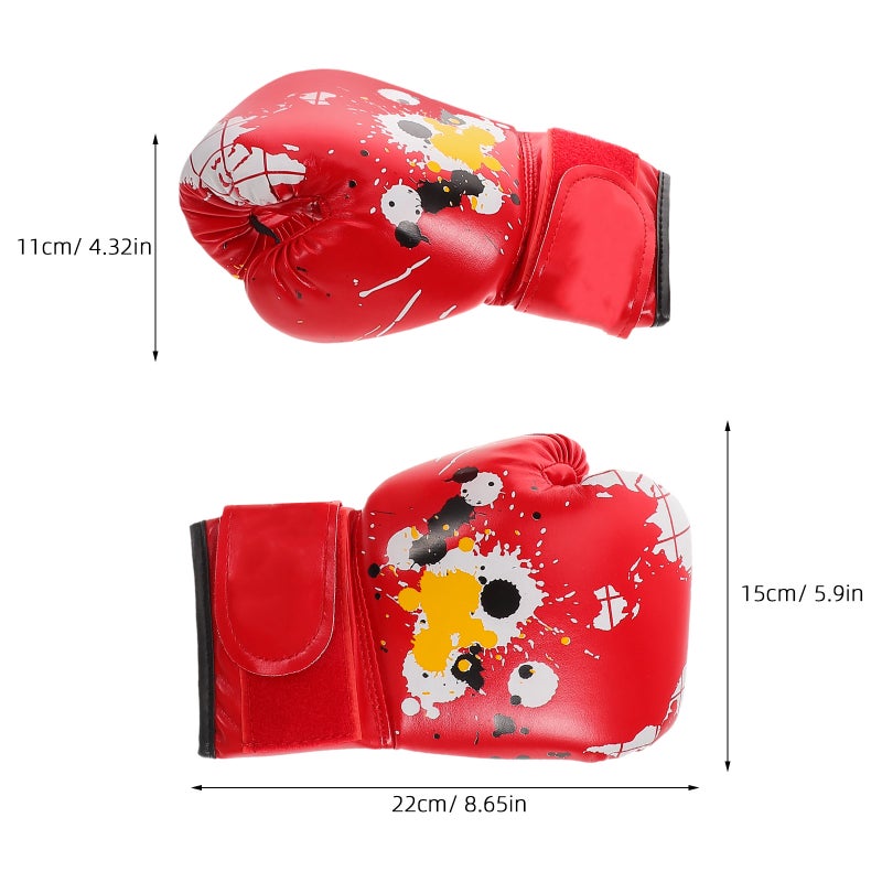 Kids Boxing Gloves for Boys Girls PU Sponge Children Toddler Boxing Gloves for Junior Kids Training Boxing Gloves Kids Sparring for Kickboxing Muay Thai MMA - Image 4