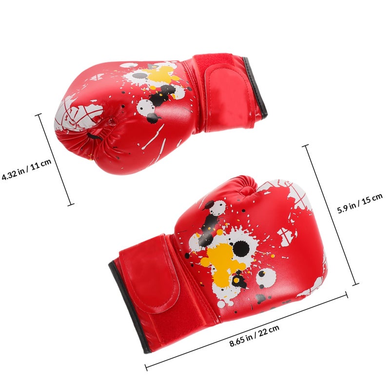 Kids Boxing Gloves for Boys Girls PU Sponge Children Toddler Boxing Gloves for Junior Kids Training Boxing Gloves Kids Sparring for Kickboxing Muay Thai MMA - Image 2