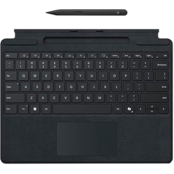 SURFACE PRO KEYBOARD W/SLIM PEN COMMERCIAL BLACK - Image 1