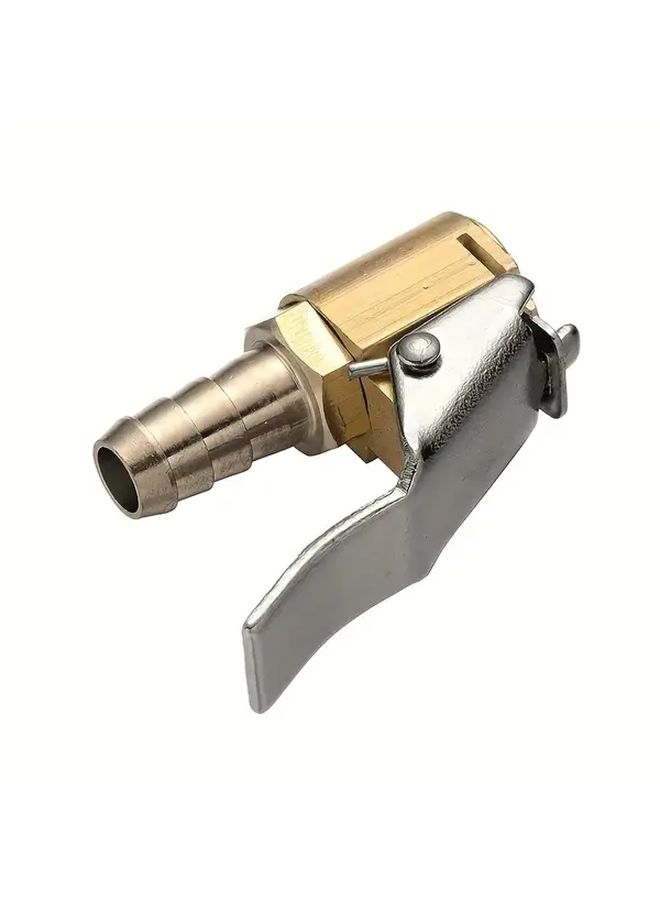 1pc Durable Copper Tire Inflator Valve Quick Clip Chuck Tail Plug for Car Vehicle Maintenance - Image 4