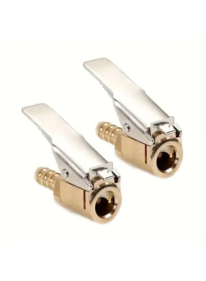 1pc Durable Copper Tire Inflator Valve Quick Clip Chuck Tail Plug for Car Vehicle Maintenance - Image 3
