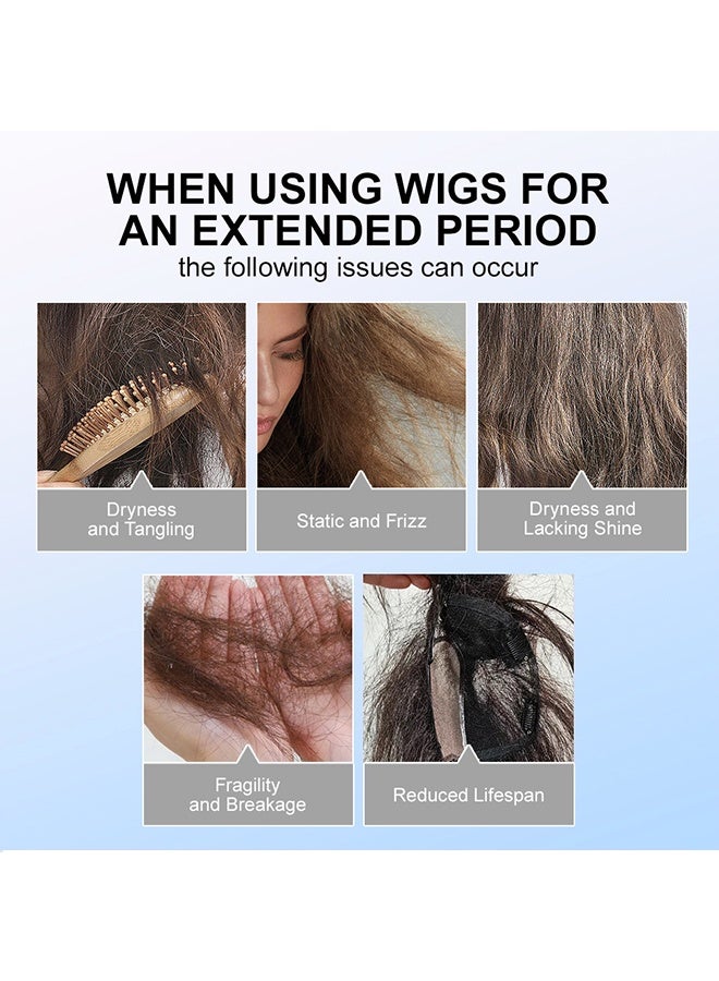 WodeMate Wig Maintenance Liquid-Revitalizes & Refreshes, Smooth and Anti-Frizz, Hydrates & Moisturizes, Cleans and Extends the Life of Your Wig 100ml - Image 4