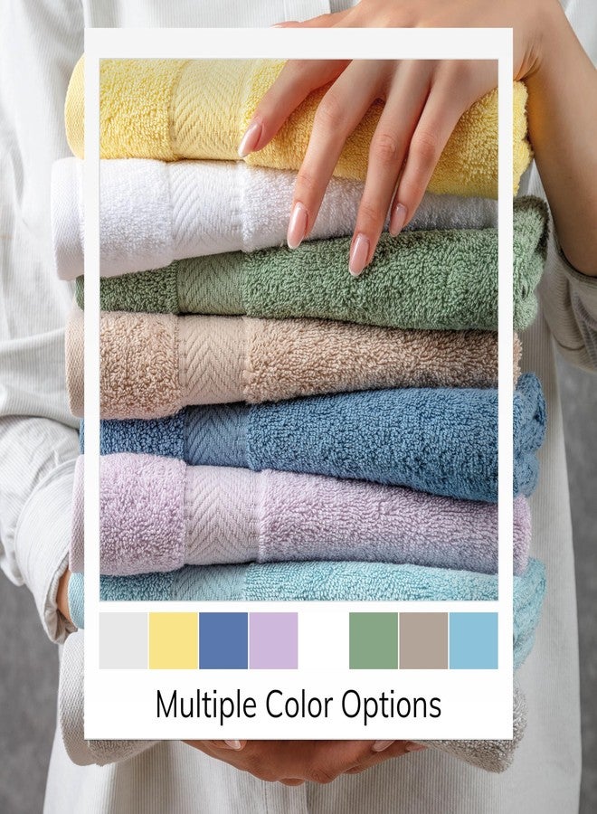 TEXTILOM Turkish Hand Towels for Bathroom - Hotel and Spa Quality & Soft & Absorbent & Quick Dry Bathroom Hand Towels - 100% Cotton Turkish Hand Towel Set of 4 (16 x 28 inches) - White - Image 5