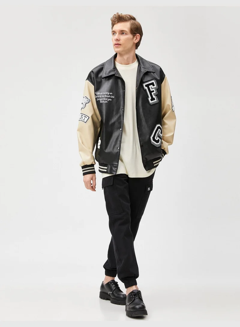 كوتون Jogger Cargo Trousers Pocket Detailed Drawstring Cotton