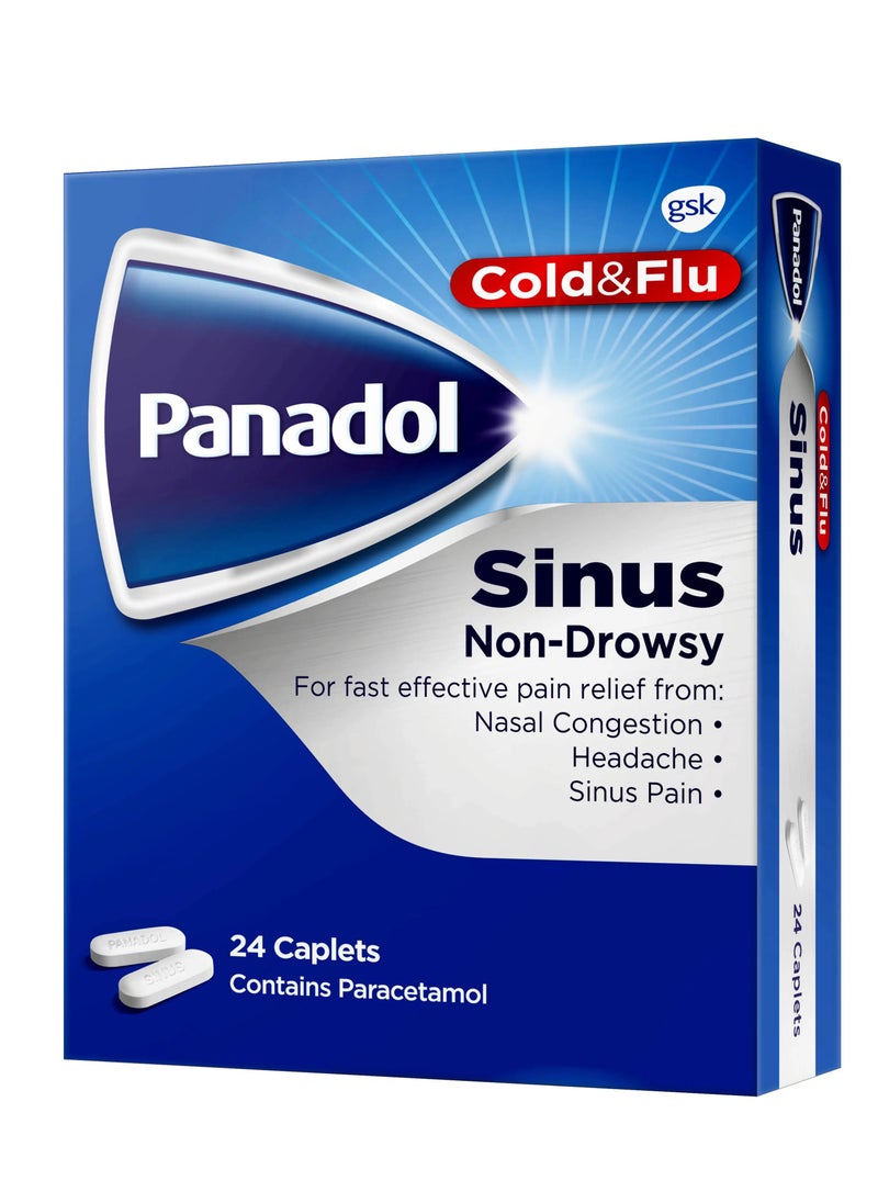 Panadol SINUS 24 CAPLETS  - Image 2