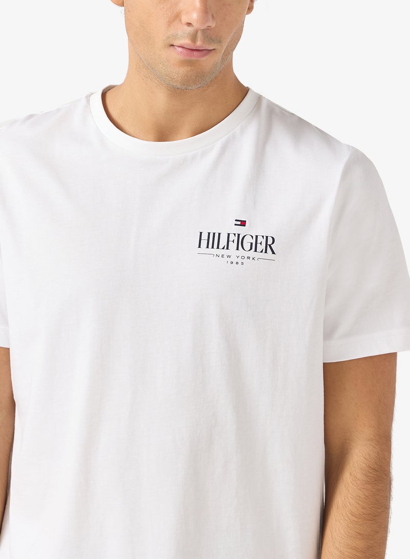 TOMMY HILFIGER Regular Fit Short Sleeve T-Shirt - Image 3
