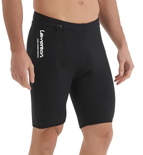Lemorecn Wetsuits Pants Shorts 3mm Neoprene Canoeing Swimming Pants1035XL - Image 1