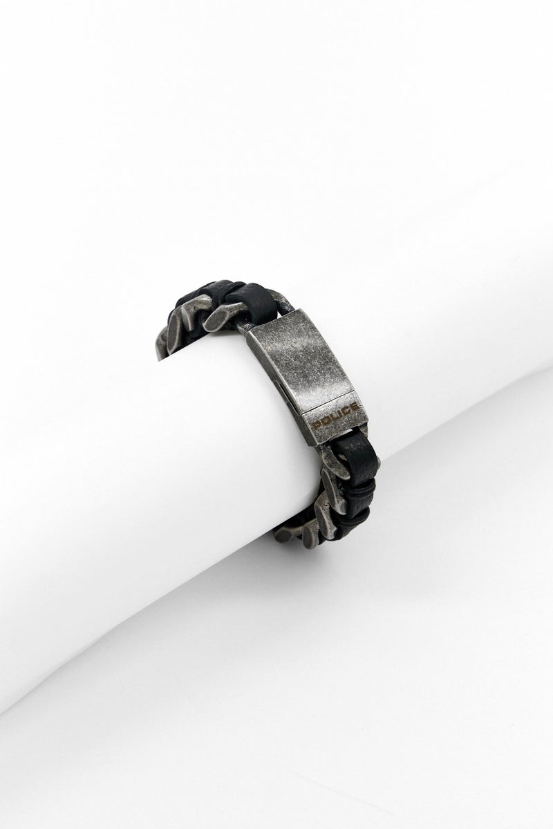 POLICE Men Chain Bracelet, Black  - Image 1