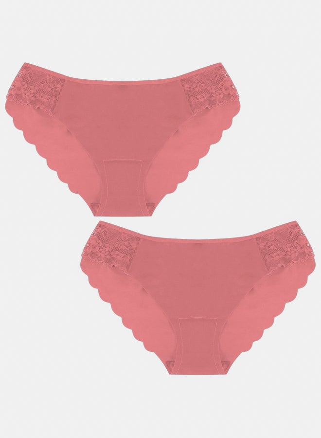 Lasso Lycra Set Of 2 Pieces Invisible Bikini Underwear For Women - Image 1