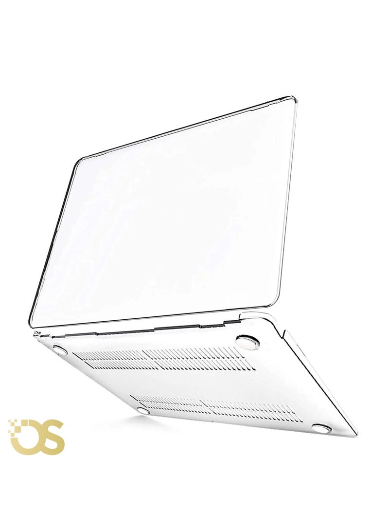 OS Transparent Protective Case for MacBook Air 13.6" (M2/M3) — Compatible with A2681 (2022) & A3113 (2024) — Scratch-Resistant, Lightweight, Shock-Absorbing Design with Ventilation — by OS STORE - Image 3