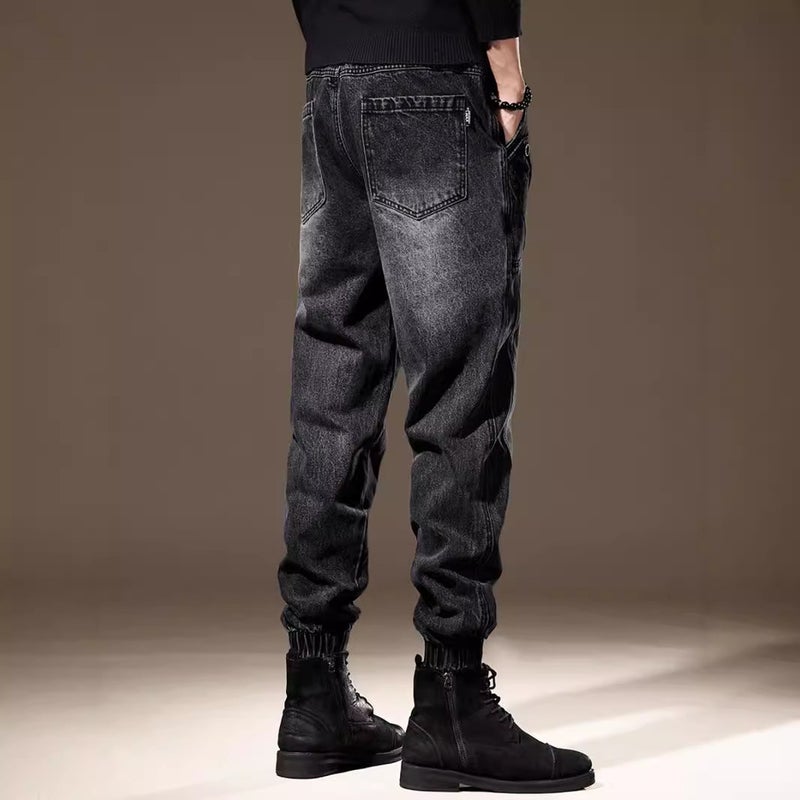 Unisex Classic Denim Jeans Loose Fit Daily Outdoor Wear - Image 5