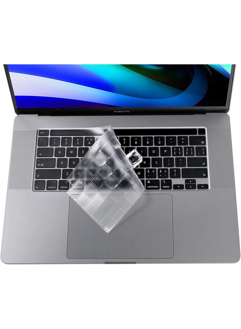 Premium Keyboard Cover for MacBook Pro 13 inch M2 2023 2022, 2021 2020 M1 A2338 A2289 A2251 Ultra Thin US Keyboard Protector for MacBook Pro 13 with Touch Bar,Clear - Image 5