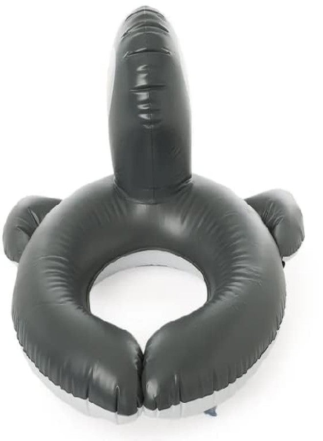 MANVI Swimming Ring for Kids, Animal Inflatable Swim Ring, Water Float Ring Tube Boat for Boys, Girls, Swimming Pool Tub Swim Safety Ring for Baby (Penguin, 64 * 64 cm) - Image 3