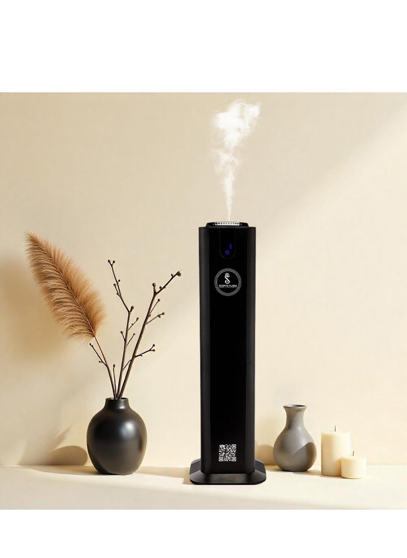 Scenta Flora - Scent Infinito Combo - Premium Infinito Diffuser With 2 X 500 ML Aroma Oils, Powerful Scenting For Lobbies, Gyms, Villas And Halls - Image 1