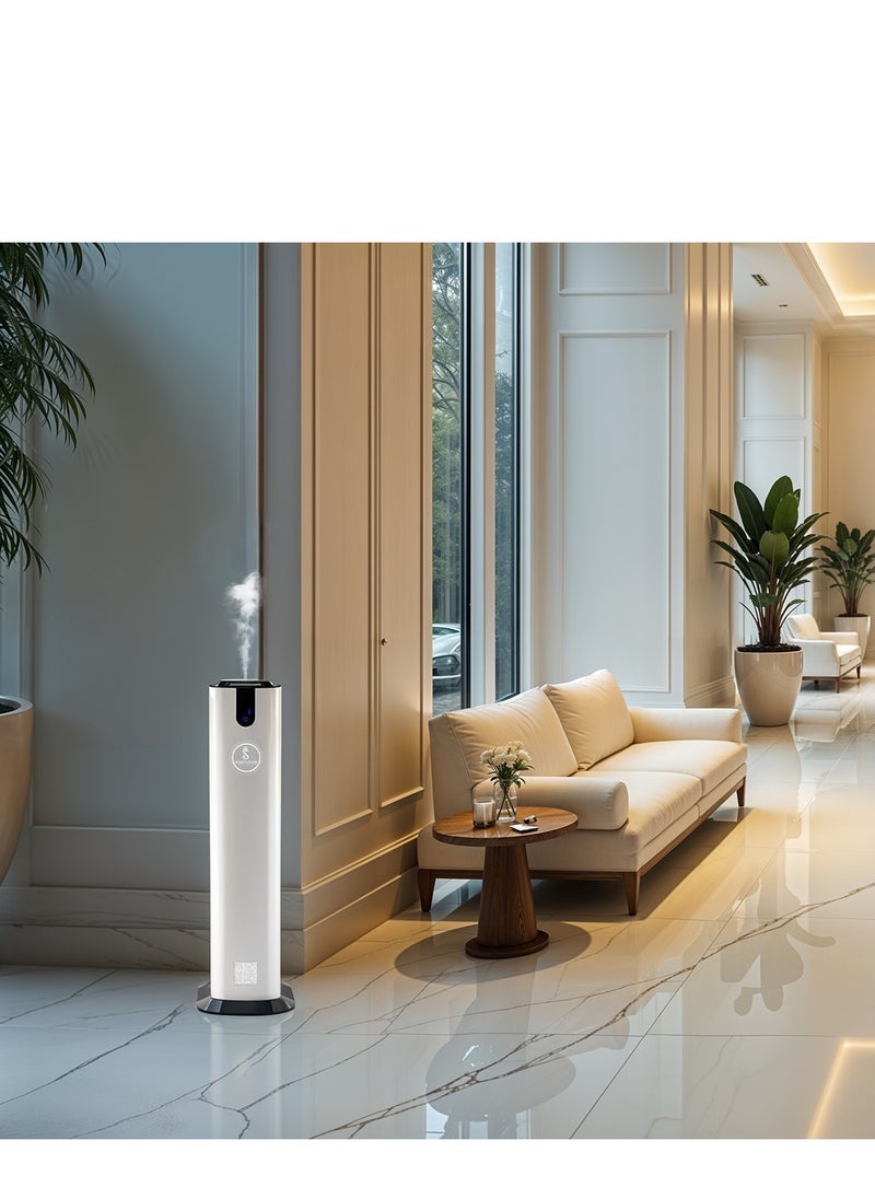 Scenta Flora - Scent Infinito Combo - Premium Infinito Diffuser With 2 X 500 ML Aroma Oils, Powerful Scenting For Lobbies, Gyms, Villas And Halls - Image 1