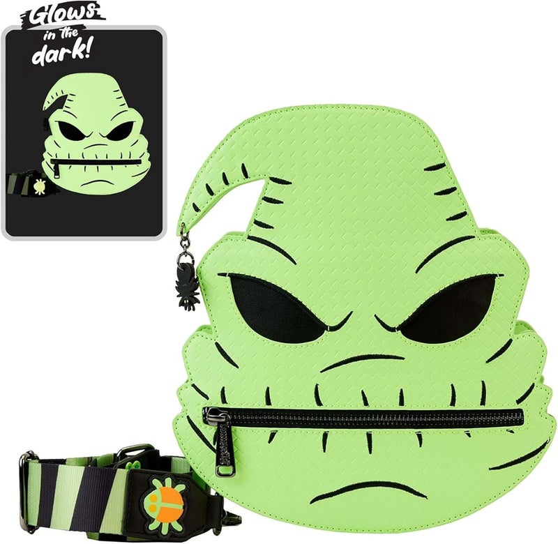 Loungefly Nightmare Before Christmas Oogie Boogie Glow Cross Body Bag - Image 2