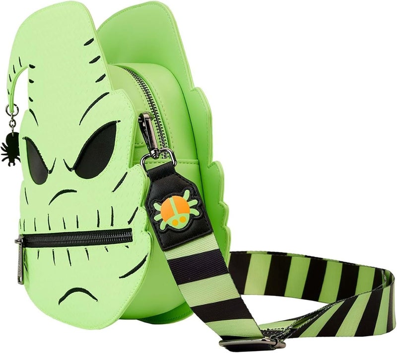 Loungefly Nightmare Before Christmas Oogie Boogie Glow Cross Body Bag - Image 3