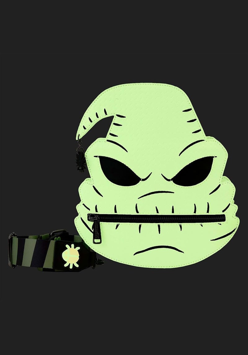 Loungefly Nightmare Before Christmas Oogie Boogie Glow Cross Body Bag - Image 4