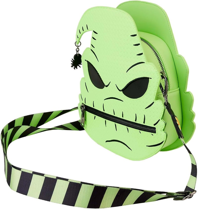 Loungefly Nightmare Before Christmas Oogie Boogie Glow Cross Body Bag - Image 5
