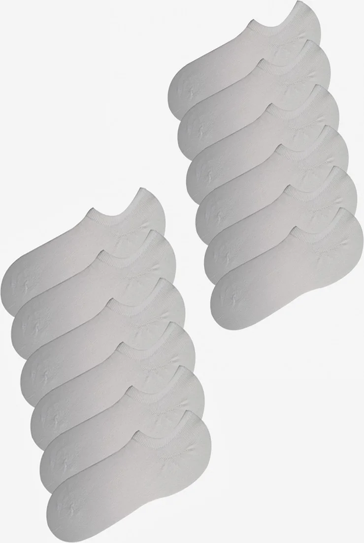 Mem Socks 12 Pack Silicone Sneaker (Invisible) Socks