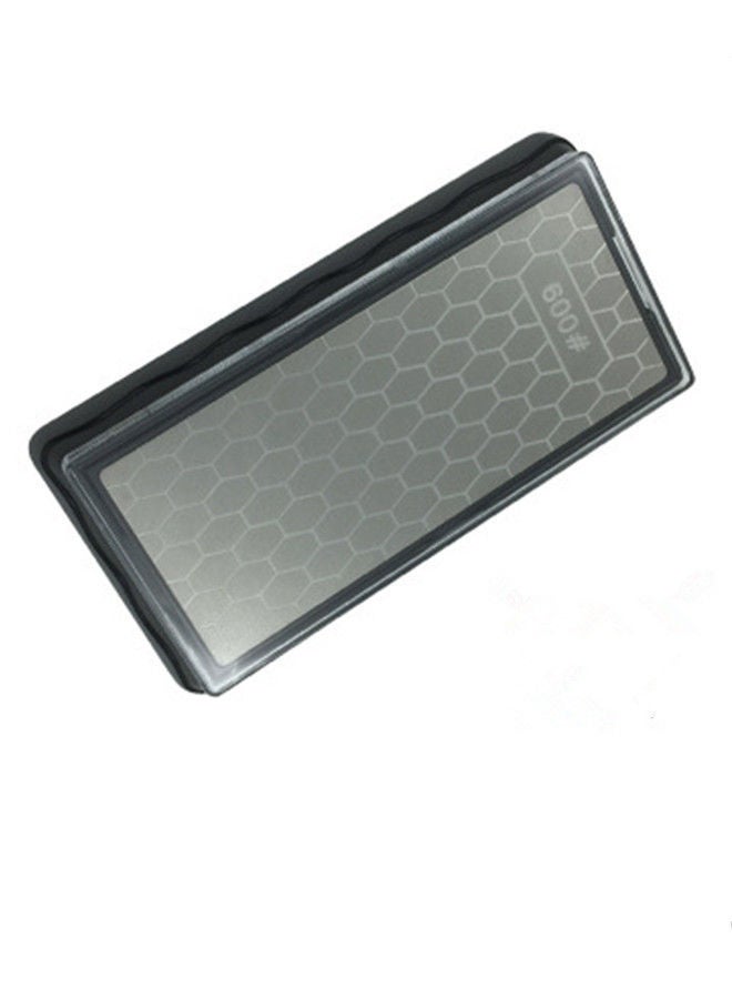 NIBEMINENT Double-Sided Diamond Sharpening Stone Black/Grey 17.8x8.9centimeter  - Image 1