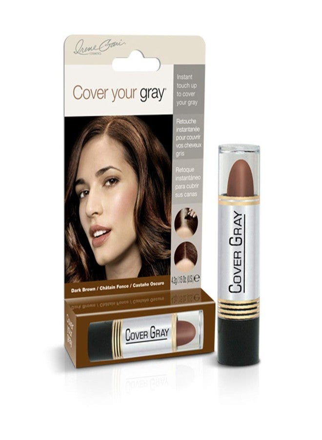 Cover Your Gray Hair Color Touch-Up Stick Dark Brown - Image 1