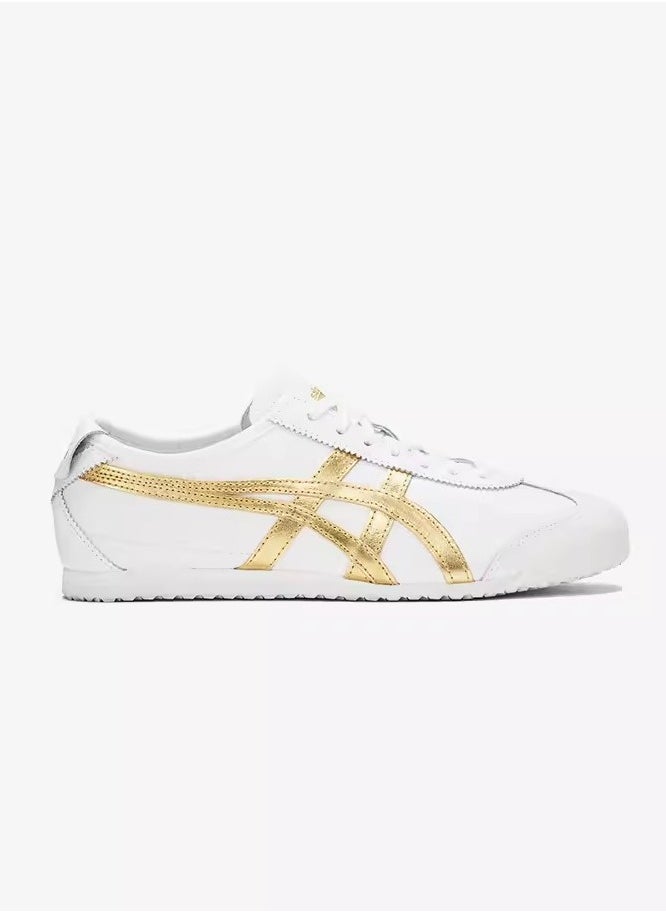 Onitsuka Tiger - Mexico 66 Colorblock Sneakers White/Gold - Image 1