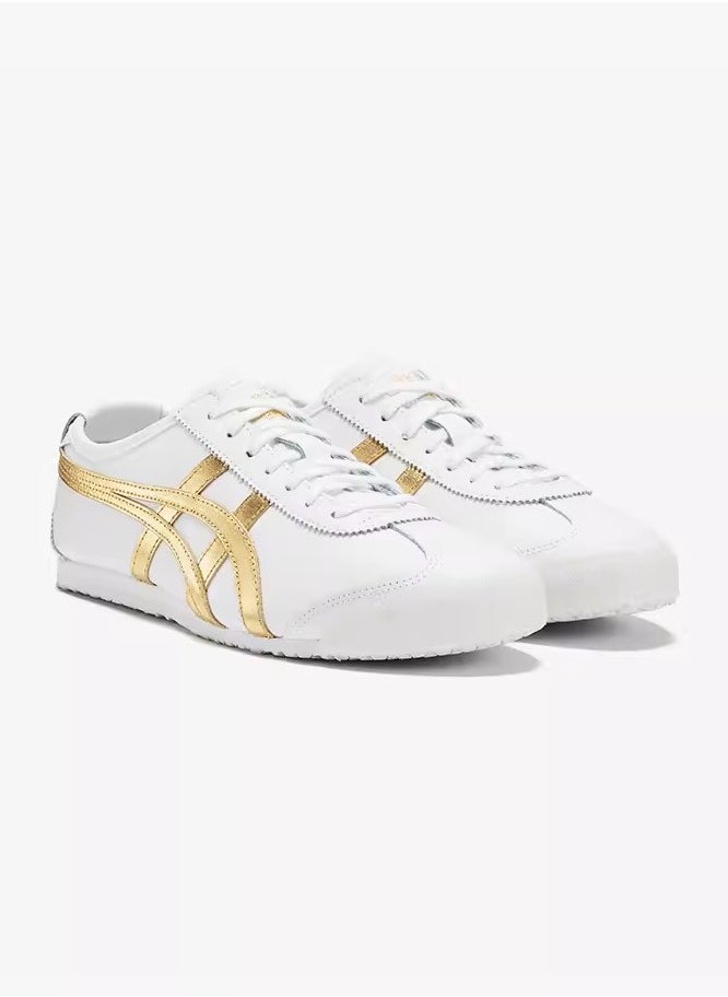 Onitsuka Tiger - Mexico 66 Colorblock Sneakers White/Gold - Image 1