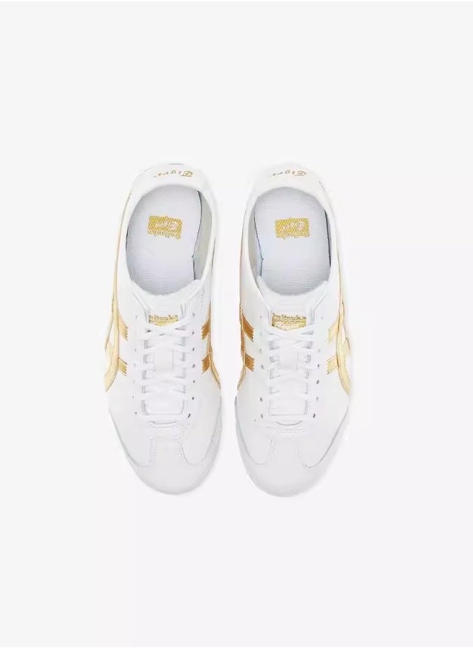 Onitsuka Tiger - Mexico 66 Colorblock Sneakers White/Gold - Image 1