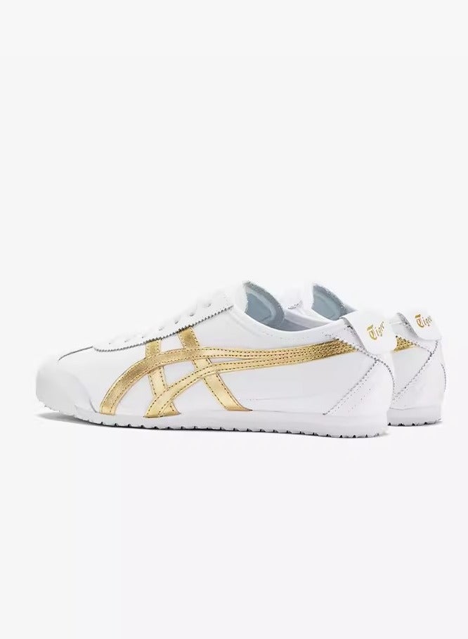 Onitsuka Tiger Mexico 66 Colorblock Sneakers White/Gold - Image 2
