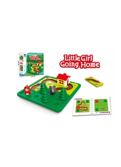 XiuWoo Little girl going home , Parent-Child Puzzle Early, STEM Focused Cognitive Skill-Building Brain Game and Puzzle Game, Early Educational Toy, for Ages 3+  - Image 2