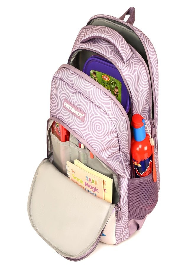 HOT SHOT ICECREAM_1812|school bag for boys|bag for kids|school bag for girls|backpack for boys |19 INCH|water resistant|for boys & girls|32L school bags - Image 4