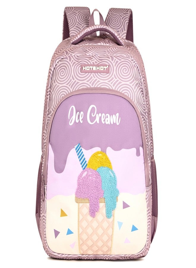 HOT SHOT ICECREAM_1812|school bag for boys|bag for kids|school bag for girls|backpack for boys |19 INCH|water resistant|for boys & girls|32L school bags - Image 3