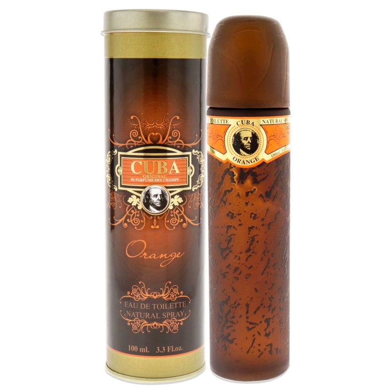 Cuba Orange By Cuba For Men Edt Spray,3.3 Fl Oz - Image 1