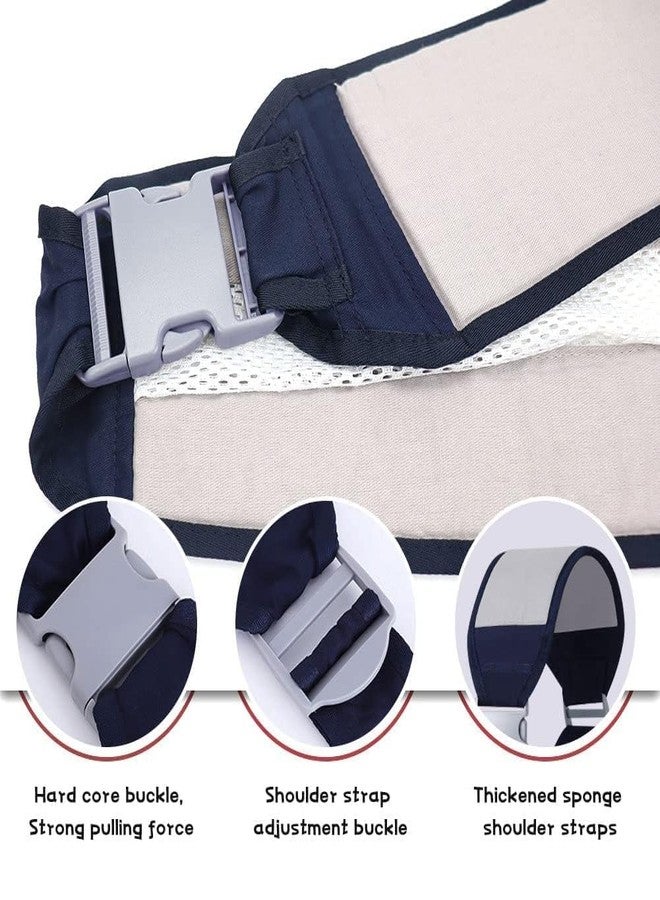 GS E-Com Baby Carrier Sling Wrap Multifunctional Baby Carrier Sling for Baby and Toddler | Accessories Easy Carrying Artifact Ergonomic 3D Mesh Baby Sling Carrier, Polycotton (Multicolor) - Image 2