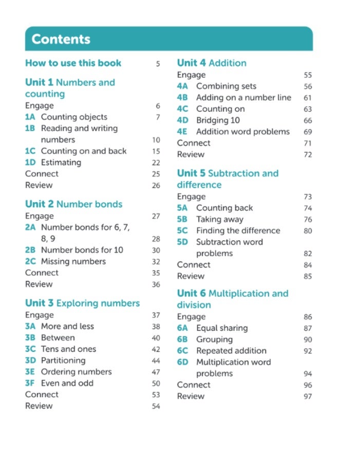 Oxford International Primary Series - Maths Science Geography Computing History Social Studies-_Primary_Maths_2ED_Level  1_Students_Book - Image 2