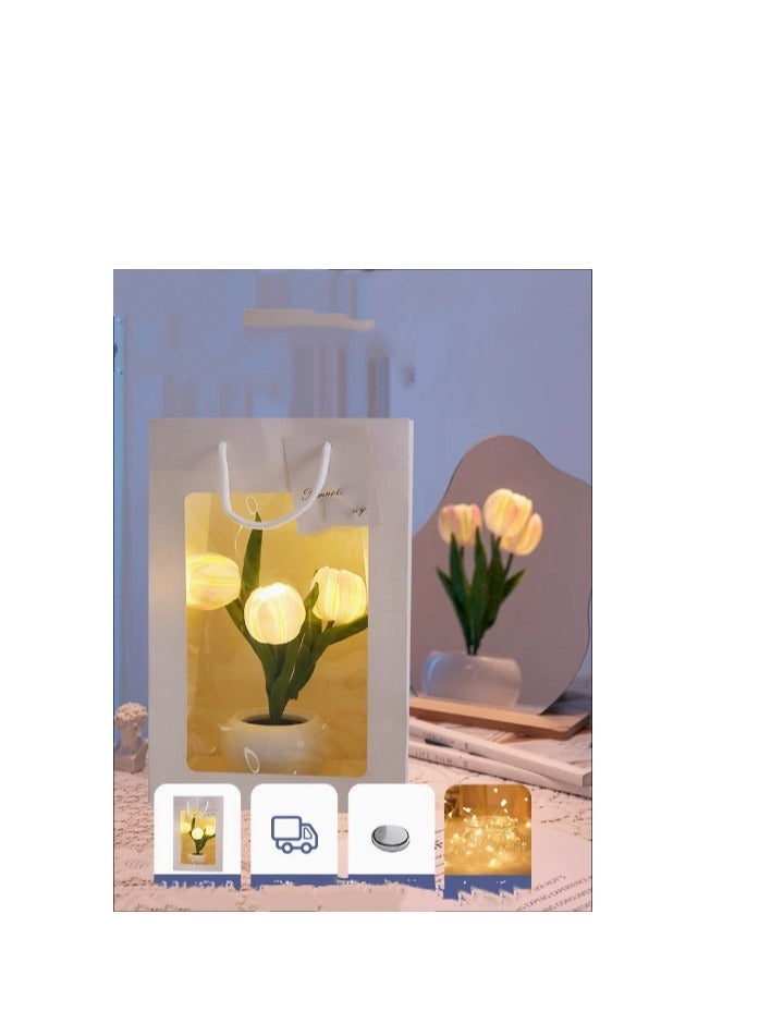 Practical Niche High-End Tulip Night Light Ornament For Valentine's Day to Give to Girlfriend - Image 1