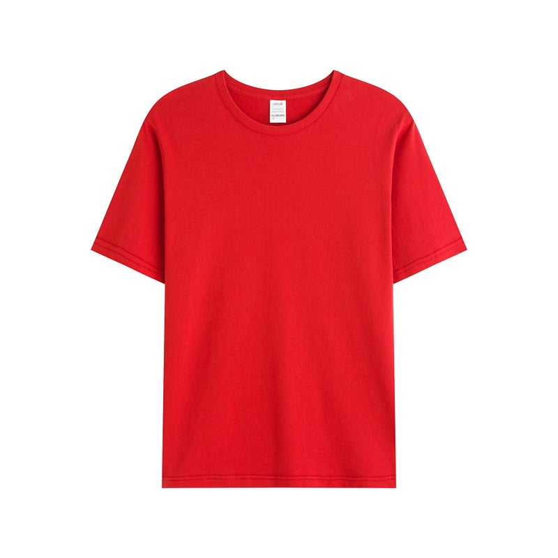 Spring Tiktok Same New Style Men'S And Women'S Same Style Fashionable Cotton Large Size Style Round Neck Pullover T-Shirt - Image 1