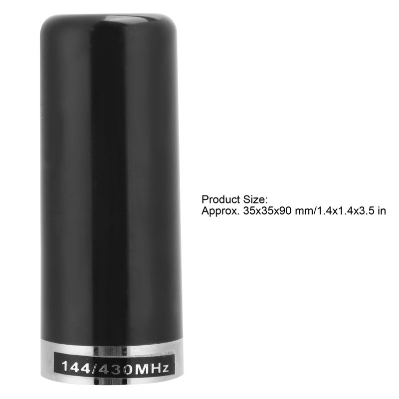 هوائي راديو السيارة UHF VHF 144/430MHz ثنائي النطاق 50W هوائي 3dBi مع موصل PL259 ذكر - Image 2