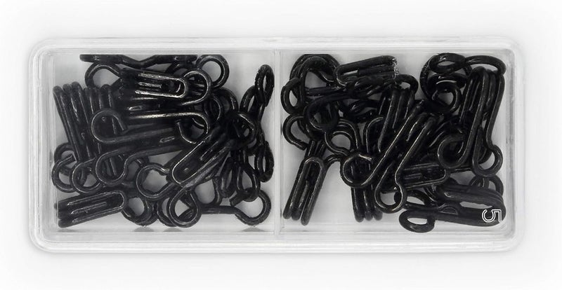 Dritz Hooks & Eyes Fasteners, Size 3, Black - 14 Sets - Image 5