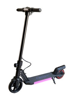 Crony S32 Children's E-Scooter,130W Motor, 10-16KM/H Speed, 21V/2.5AH Battery, 5-8KM Range, Foldable & Portable, Aluminum Alloy Frame, LED Display & Lights, Foot Brake, Safe Electric Skateboard for Kids, Teens, and Young Riders, Easy-to-Use for Beginners Electric Scooter, Eco-Friendly Battery-Powered Ride for Children, Lightweight Kids Motorized Scooter, Electric Kick Scooter for Toddlers, Small & Kid-Friendly E-Scooter, 100KG Max Load, LED Light Base, Safe Braking System, Ideal for Short Commutes, Charging Time 2-3 Hours, Compact Design for Easy Storage, Easy Folding Mechanism, Durable and Sturdy Frame, Perfect Scooter for Outdoor Adventures, Youth Electric Rideable, Portable Electric Scooter with Safety Features, Ideal for Kids Who Want to Explore, Fun and Practical Scooter for Family Rides, Suitable for Youth Riders, Electric Scooter with Speed Control for Safe Riding, Perfect Gift for Kids and Teens，Black  - Image 1